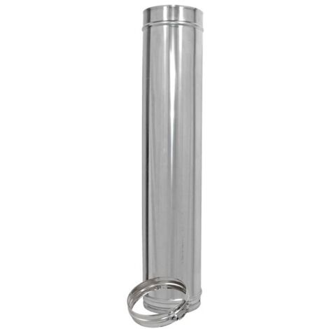 Schornstein Längenelement 1000 mm Edelstahl DW DN 150