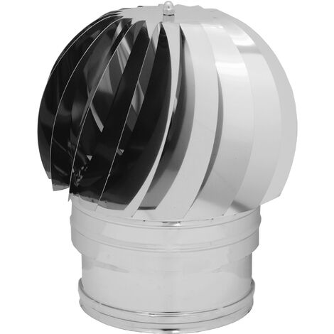 TUTTACASA Schornstein turbo edelstahl aisi 304 d.20