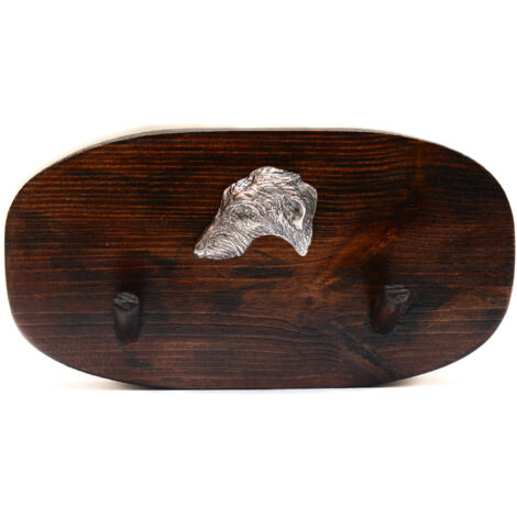 Schottischer Windhund, Deerhound - Accessoire-Aufhänger, Medaillen-Aufhänger mit Hund, Schlüsselhaken von Art-Dog