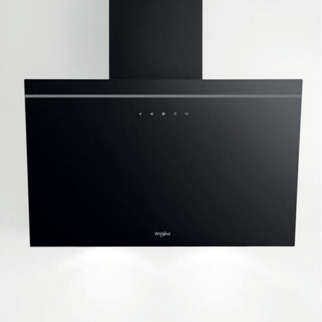 Schräge zierhaube 60cm 650m3/h blacksortkeystring - Whirlpool - AKR62FLTK