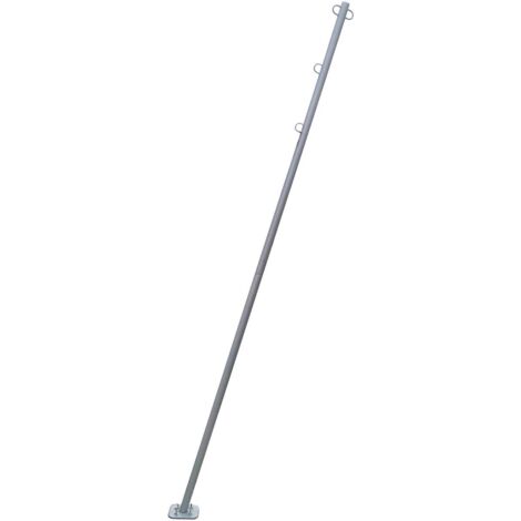 Schräger Mast für Sonnensegel