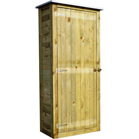 Schrank, 1 Tür und 2 Regale - 0,60 m³ - KARA