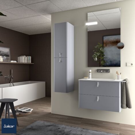 Schrank wandhängend UNIIQ 800 2 Schubladen mit Softeinzug HUMO 797 x 540 x 450 mm