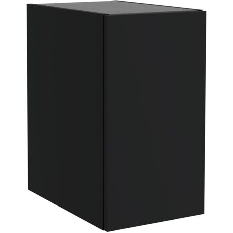 Schrankelement wandhängend ALLIANCE 300 1 Tür links/rechts mit Drucköffner BLACK VELVET 300 x 540 x 450 mm