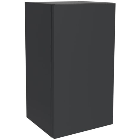 Schrankelement wandhängend ALLIANCE 300 links / rechts 1 Tür, Öffnung mit Push System, Tiefe 250 BLACK VELVET 300 x 540 x 250 mm