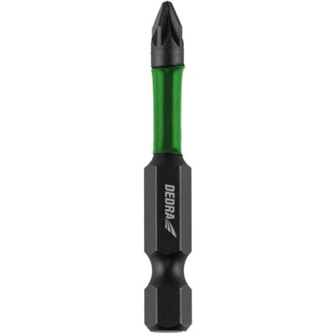 Schraubbit Dedra pz1x50mm S2 Stahl 2 Stück