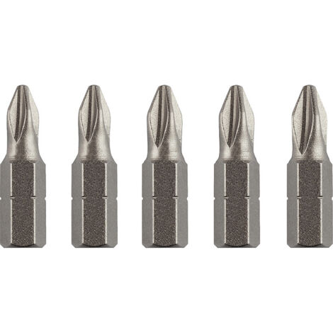Schraubbit Set kwb 120040 5-teilig CR-V Stahl 25 mm