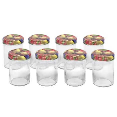Schraubdeckelglas 230ml mit 66mm TO-Deckel Obstde8er Tray