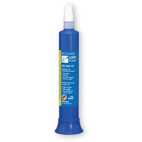 Schrauben- und Stehbolzensicherung WEICONLOCK AN 302-72 rot 200 ml