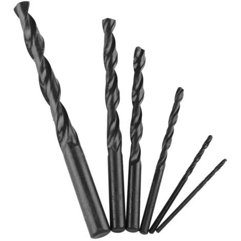 [Schraubenausdreher] 12-teiliges Schraubenausdreher- und Bohrer-Set zum Entfernen abgebrochener Schrauben – Stahl – 6 Größen – 392 g