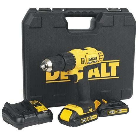 DeWalt DCK2051H2T-QW Combo set 18V 5.0Ah PowerStack perceuse sans fil  DCD800 + perceuse à percussion DCF850