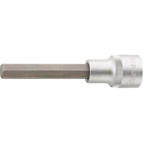 Schraubendr.-Einsatz 1/2" 10x100mm i6kt. FORTIS