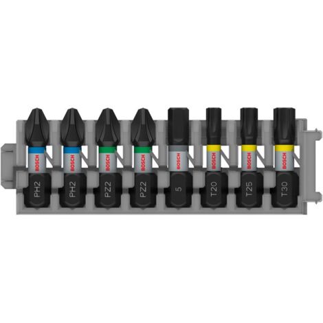 Schraubendreher Bosch pro impact 8-teilig 25 mm