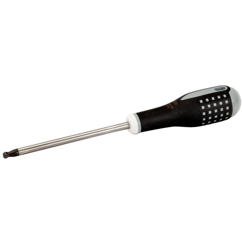 Bahco Ergo Schraubendreher Für Innensechskantschrauben Mit Gummigriff, 8 X 150 Mm