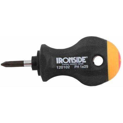 Schraubendreher Ironside 120-102 Phillips CV Stahl 25 mm