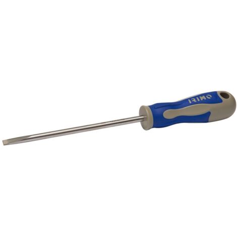 Schraubendreher mit gerader Öffnung, Griff aus Bimaterial, 0,6 x 3,5 x 100 mm, 408-3,5-100 Irimo