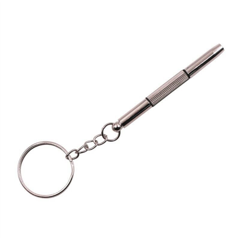 Image of Schraubendreher Multifunktions 3 in 1 Dreizweck Brillenzubehör Reparaturwerkzeug Tragbar