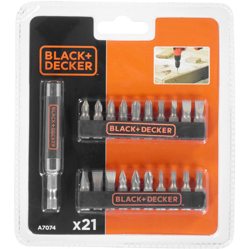 BLACK+DECKER ZUBEHÖR-SET 21-tlg.