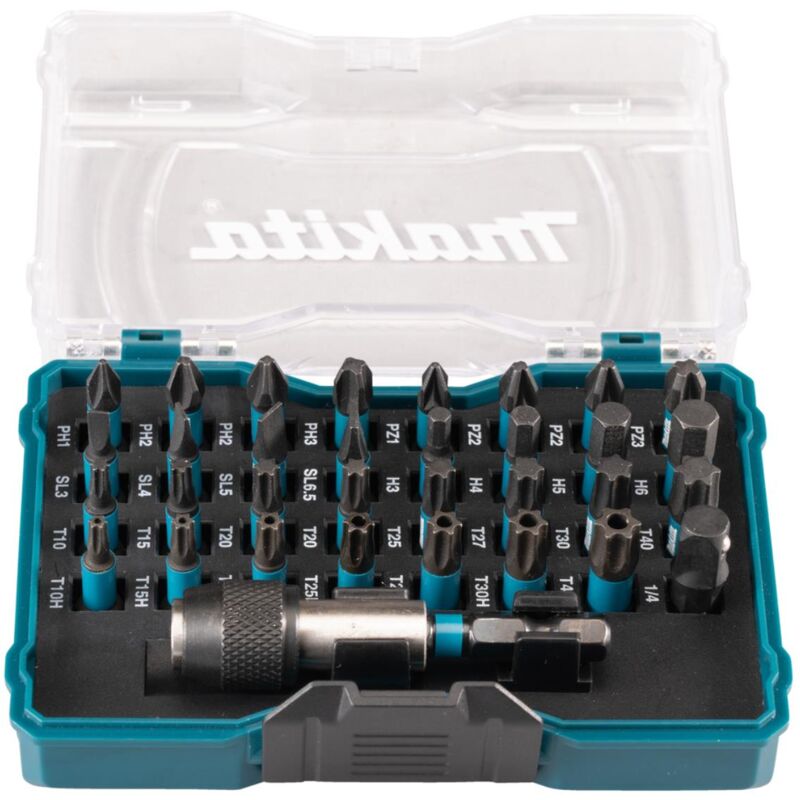 Image of Makita - 33 tlg. Impact Black Bitset Impact Black • 33-teilig