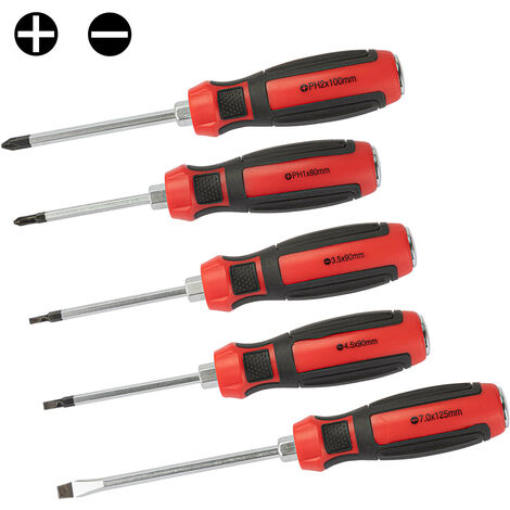 Schraubendreher Set 5tlg. mit Schlagkappe