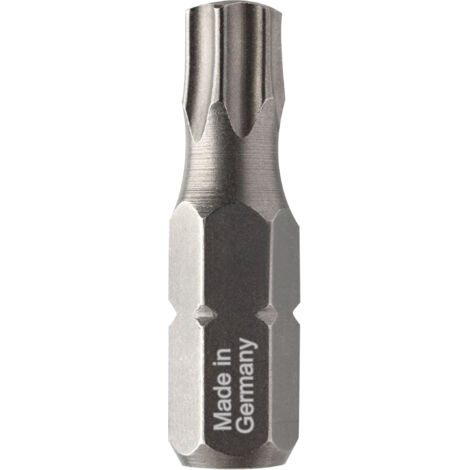 Schraubendreher-Spitze Geometrie Torsion Torx - U643 T10 Länge. Insgesamt 25 Stück, Packung zu 5