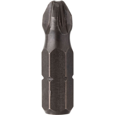 Schraubendreher-Spitze mit Torsionsgeometrie Pozidriv - U642 PZ2 Gesamtlänge 25, Packung zu 5