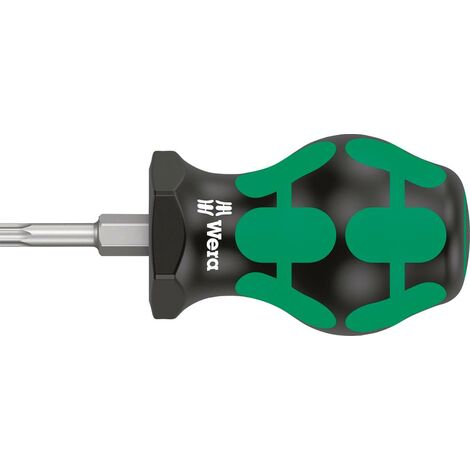 Wera 367 TORX Stubby Schraubendreher mit Sechskantabrollschutz