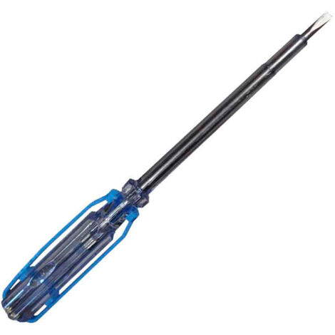 Schraubendreher Tester in Schwarz und Blau 19cm AC 110/250V BENSON
