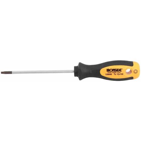 Schraubendreher TX T15 x 100 mm 2-Komponenten-Griff Chrom-Vanadium-Stahl