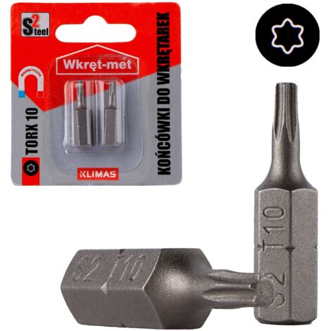 Schraubendreherbit Typ TORX-10 S2