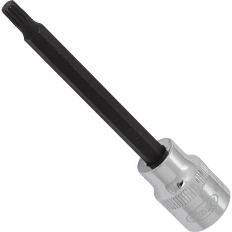 Schraubendrehereinsatz ∙ V6114 ∙ 3/8 Zoll (10 mm) Vierkant hohl ∙ Innen Vielzahn Profil XZN ∙ SW M5