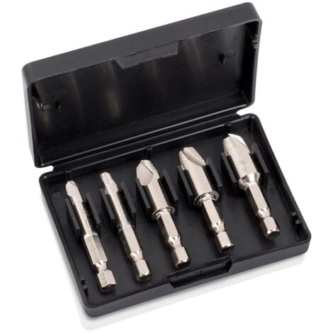Schraubenextractor im Koffer  5 Teile  Kreator