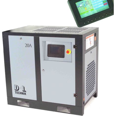 APEX Schraubenkompressor 7,5kW Druckluft Kompressor 950L 10bar Schraubenverdichter 05135