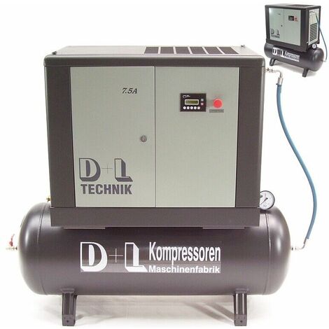 Schraubenkompressor 800/12/300 7,5kW Kompressor 800L 12 bar