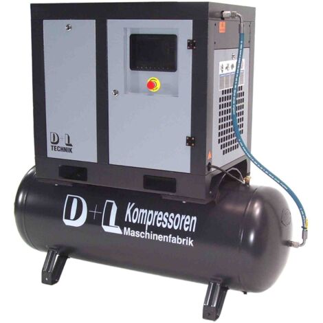Schraubenkompressor Schraubenverdichter 1300/10/500 11kW Kompressor 1300L 10 bar