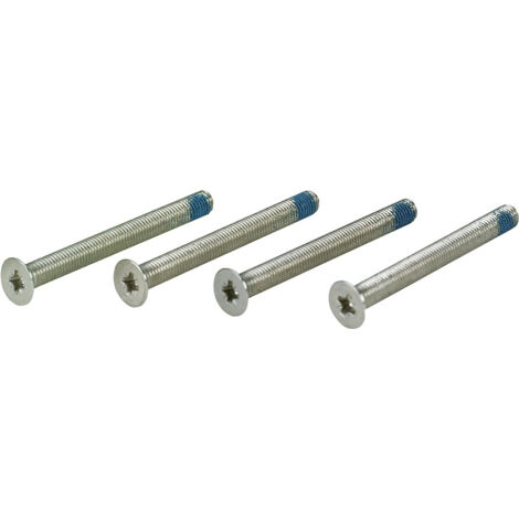 Schraubenset Türdicke 65-90mm vernickelt M4x75mm HOPPE
