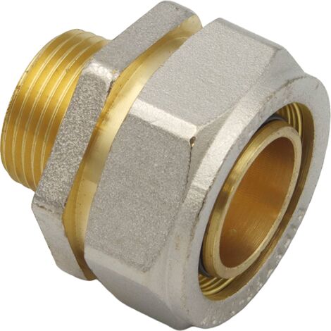 Schraubfitting Übergang Kupplung 32x3 mm 3/4 Zoll AG Verbundrohr