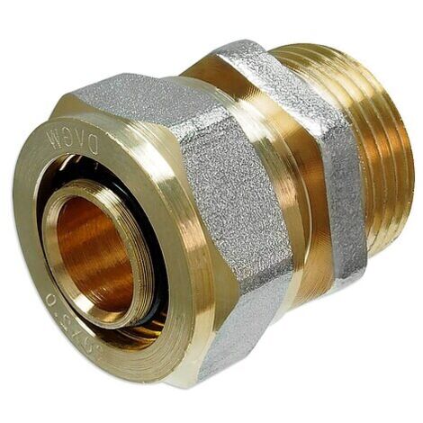 Schraubfitting-Übergang mit Außengewinde - 16 x 2,0 mm - 3/4'' für Alu-Mehrschicht-Verbundrohr