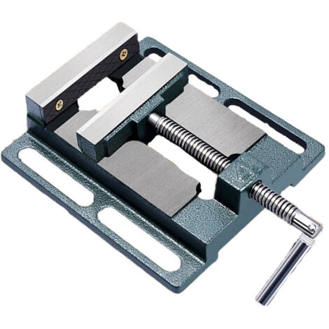 Schraubstock für Bohrmaschine mit Säule, Bankzange, Schraubstock, Parallelöffnung, Tisch wasserdicht, Öffnung der Backen 65 mm, Breite der Backen 20 mm