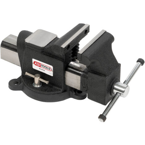Schraubstock Stahl Drehbasis KS TOOLS 100 mm - 914.0144