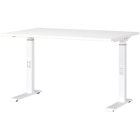 Schreibtisch 120cm, weiß, MEMPHIS-01