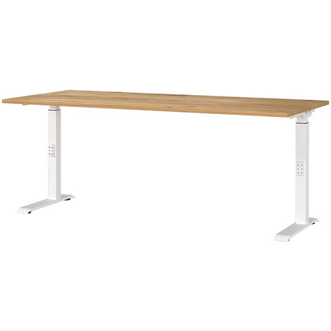 Schreibtisch 180cm, Eiche, MEMPHIS-01