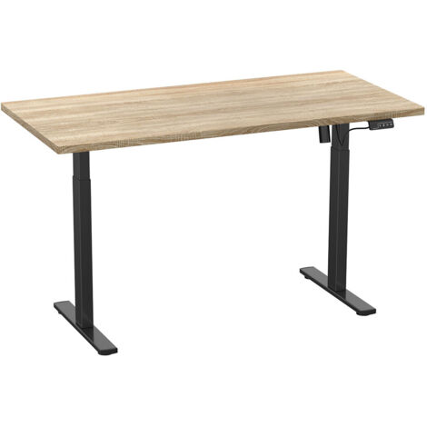 Schreibtisch höhenverstellbar Lona 140x80