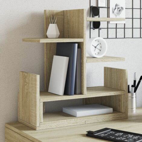 Schreibtisch-Organizer Sonoma-Eiche 49x20x52,5 cm Holzwerkstoff vidaXL