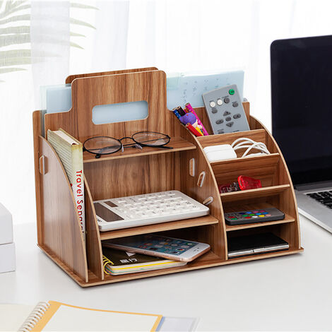 Schreibtisch Organizer Stiftehalter Sortierbox Aufbewahrungsbox Schreibtischbox