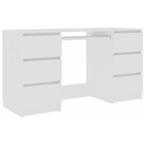 Schreibtisch Weiß 140x50x77 cm Holzwerkstoff vidaXL