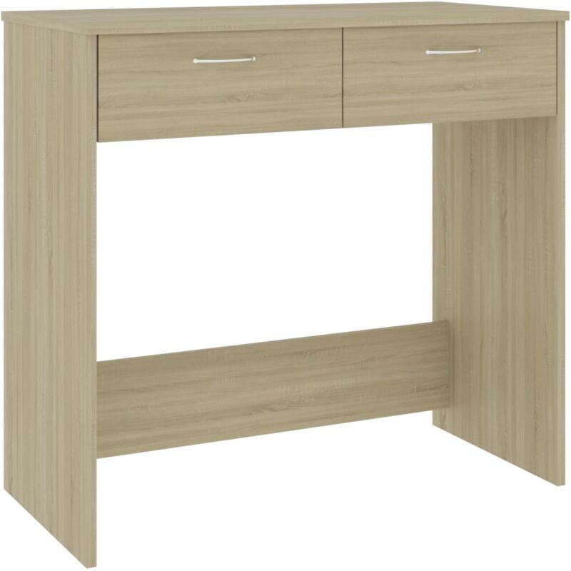 Vidaxl - Schreibtisch Sonoma-eiche 80x40x75 Cm Holzwerkstoff