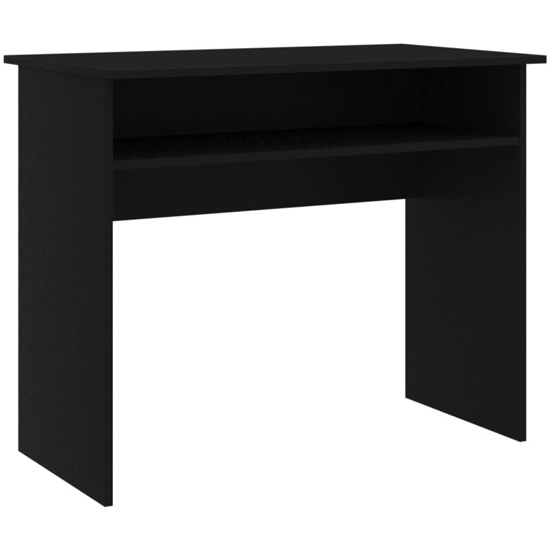 Vidaxl - Schreibtisch Schwarz 90x50x74 cm Holzwerkstoff