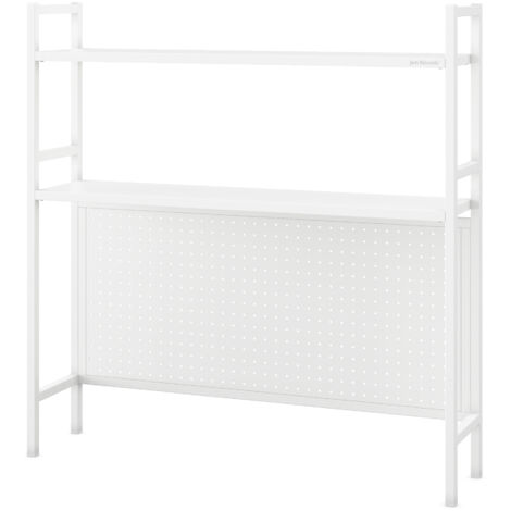 Schreibtischaufsatz JENNY, 950 x 980 x 220 mm, weiß