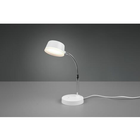 Schreibtischlampe Kiko Led 4,5W Weiß H34 cm Trio Beleuchtung